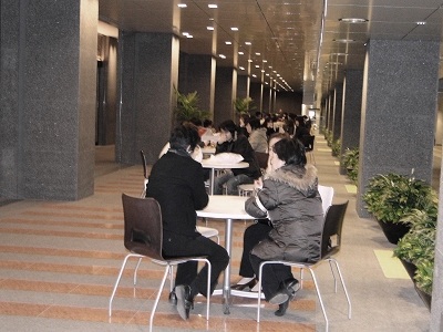 2011.3月に開通した地下歩道空間