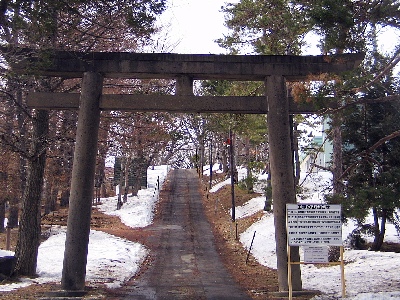 相馬神社参道