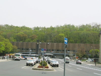 地下鉄真駒内駅前広場