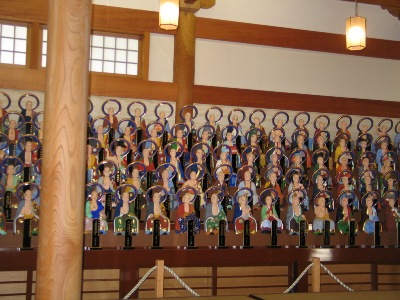 五百羅漢堂の仏像