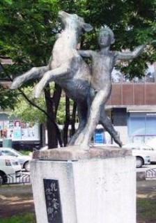 峯 孝 牧童の像